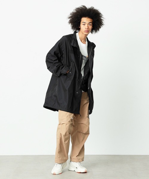 Alpha Industries(アルファインダストリーズ)の「M-65パーカー ライトモッズコート(モッズコート・メンズ・ブラック/アーミー・MEDIUM/LARGE/X-LARGE)」の7枚目の写真