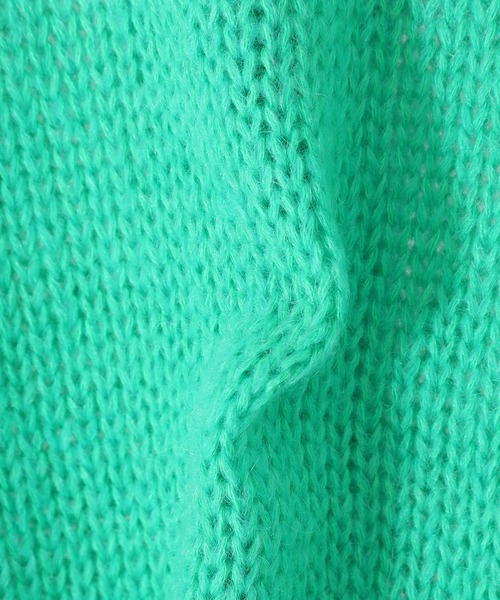 トップス URU WOOL MOHAIR - LONG CARDIGAN URU（ウル）の「URU / ウル：WOOL MOHAIR - LONG CARDIGAN