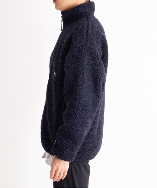 GRAMICCI / フリースジャケット/XS/--/NVY/無地/G2FU-J045 And A（アンドエー）の「GRAMICCI グラミチ / SHERPA JACKET シェルパ