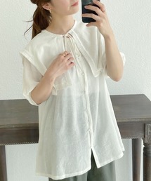 mysty woman | 襟セットレイヤードチュニック 274587(シャツ/ブラウス)