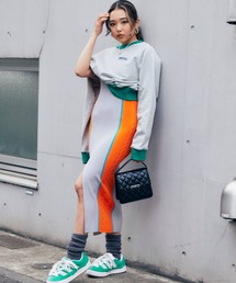 atmos pink | atmos pink マルチカラーロングワンピ(ワンピース)