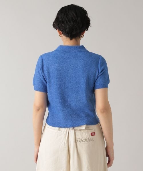 RAGEBLUE（レイジブルー）の「ブークレポロニット/273448（ポロシャツ・レディース・ブルー/イエロー/ピンク・FREE）」の12枚目の写真