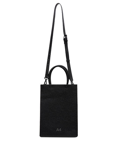 NaNa-NaNa（ナナナナ）の「nana-nana/ナナナナ A4 2WAY バッグ ショルダーバッグ ハンドバッグ 2way（ハンドバッグ・レディース・ホワイト/ブラック・FREE）」の2枚目の写真