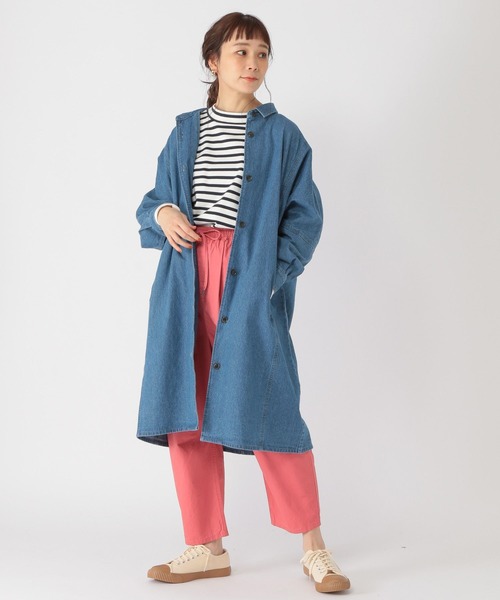 studio CLIP（スタディオクリップ）の「ビンテージ風バルーンパンツ（その他パンツ・レディース・ライトブルー/ベージュ/ネイビー/レッド・FREE）」の6枚目の写真