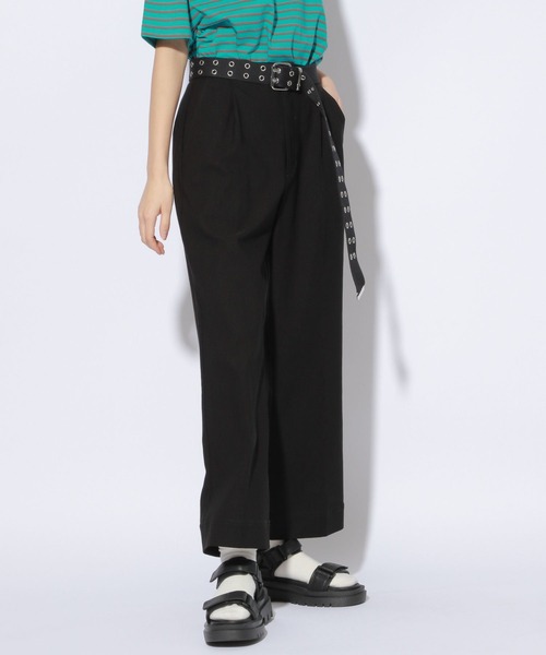 PBLIM(ページボーイリム)の「【PAGEBOYLIM】スーパーストレッチパンツ(その他パンツ・レディース・ブラック/ベージュ・MEDIUM/LARGE)」の3枚目の写真