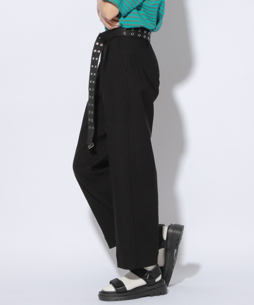 PBLIM(ページボーイリム)の「【PAGEBOYLIM】スーパーストレッチパンツ(その他パンツ・レディース・ブラック/ベージュ・MEDIUM/LARGE)」の4枚目の写真