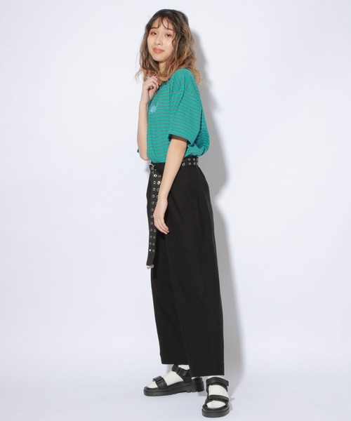 PBLIM(ページボーイリム)の「【PAGEBOYLIM】スーパーストレッチパンツ(その他パンツ・レディース・ブラック/ベージュ・MEDIUM/LARGE)」の7枚目の写真