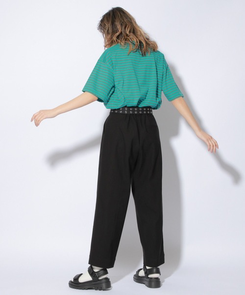 PBLIM(ページボーイリム)の「【PAGEBOYLIM】スーパーストレッチパンツ(その他パンツ・レディース・ブラック/ベージュ・MEDIUM/LARGE)」の8枚目の写真