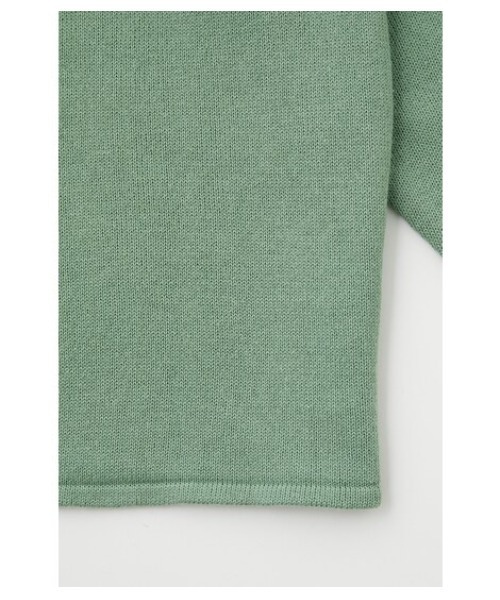 moussy - moussy グリーン ニット moussy - マウジー MOUSSY ニット セーター ハイネック 長袖 F
