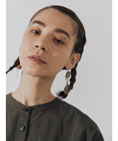 UN3D.(アンスリード)の「アシメウッドポイントイヤリング(イヤリング・レディース・その他1・FREE)」の22枚目の写真