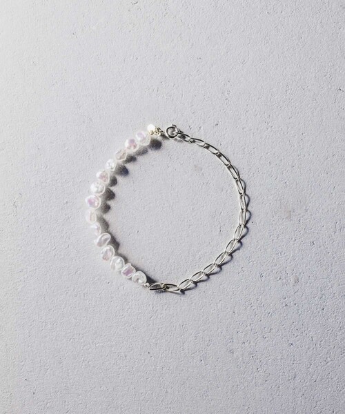 and cloud(アンドクラウド)の「Pearl Bracelet(ブレスレット・レディース・シルバー/シルバー系その他/イエローゴールド・FREE)」の14枚目の写真