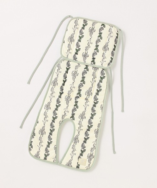 petit main(プティマイン)の「ひんやりベビーカーシート(ベビーカー/ベビーカー用品・キッズ・マルチ/モカ/ライトグレー/ライトピンク・FREE)」の1枚目の写真