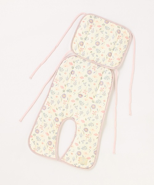 petit main(プティマイン)の「ひんやりベビーカーシート(ベビーカー/ベビーカー用品・キッズ・マルチ/モカ/ライトグレー/ライトピンク・FREE)」の4枚目の写真