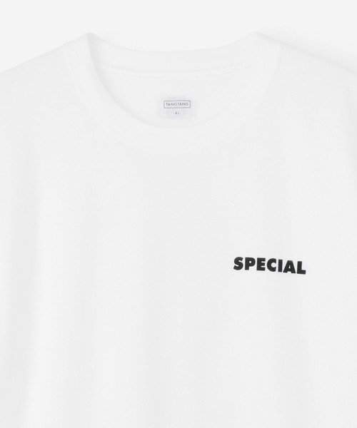 TANGTANG（タンタン）の「TANGTANG | SPECIAL FONTS プリントTシャツ MEN（Tシャツ/カットソー・メンズ・ホワイト系その他・MEDIUM/X-LARGE/LARGE）」の8枚目の写真