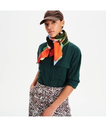 AIGLE | リラックスシルエット ドレープデザイン長袖シャツ(シャツ/ブラウス)