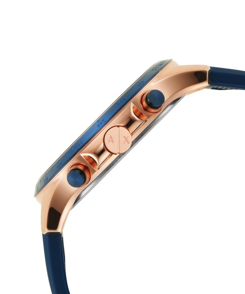 ARMANI EXCHANGE（アルマーニエクスチェンジ）の「アルマーニ・エクスチェンジ 腕時計 メンズ アナログ シリコン AX2440（アナログ腕時計・メンズ・ブルー・FREE）」の2枚目の写真
