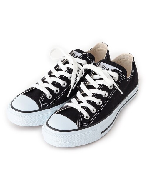 INDIVI(インディヴィ)の「CONVERSE CANVAS ALL STAR OX(スニーカー・レディース・ブラック・40/35/45/30/25/20)」の2枚目の写真
