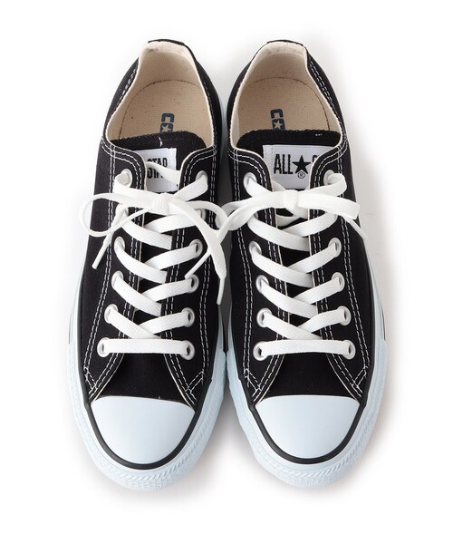 INDIVI(インディヴィ)の「CONVERSE CANVAS ALL STAR OX(スニーカー・レディース・ブラック・40/35/45/30/25/20)」の5枚目の写真