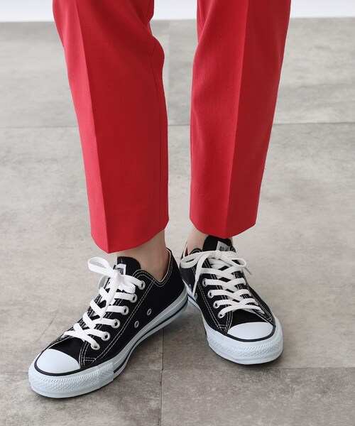 INDIVI(インディヴィ)の「CONVERSE CANVAS ALL STAR OX(スニーカー・レディース・ブラック・40/35/45/30/25/20)」の7枚目の写真