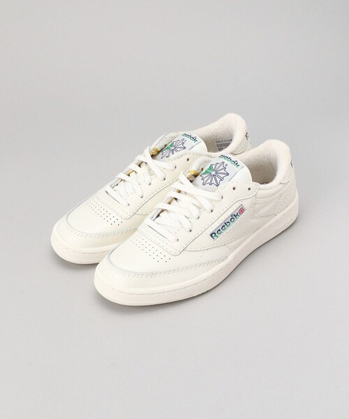 FREAK'S STORE(フリークスストア)の「Reebok/リーボック Club C85 Vintage(スニーカー・レディース・オフホワイト・23.5cm/24.5cm/24.0cm)」の3枚目の写真