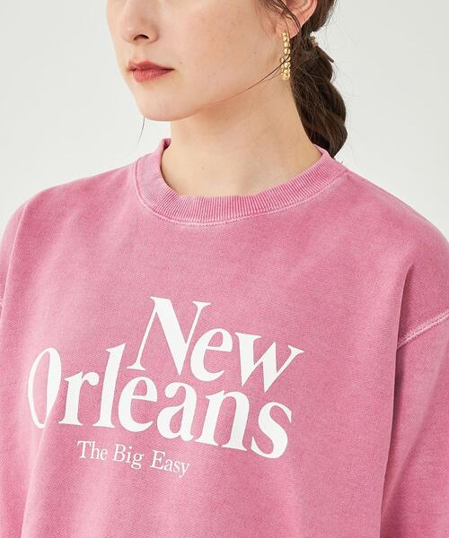 GOOD ROCK SPEED(グッドロックスピード)の「【WEB限定】【別注】< GOOD ROCK SPEED > プリント スウェット(スウェット・レディース・ブラック/ピンク/ネイビー・FREE)」の7枚目の写真