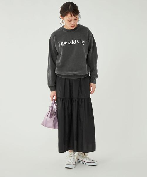 GOOD ROCK SPEED(グッドロックスピード)の「【WEB限定】【別注】< GOOD ROCK SPEED > プリント スウェット(スウェット・レディース・ブラック/ピンク/ネイビー・FREE)」の13枚目の写真