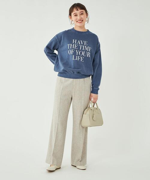 GOOD ROCK SPEED(グッドロックスピード)の「【WEB限定】【別注】< GOOD ROCK SPEED > プリント スウェット(スウェット・レディース・ブラック/ピンク/ネイビー・FREE)」の16枚目の写真