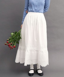 peu pres | パンジー刺繍スカート(スカート)