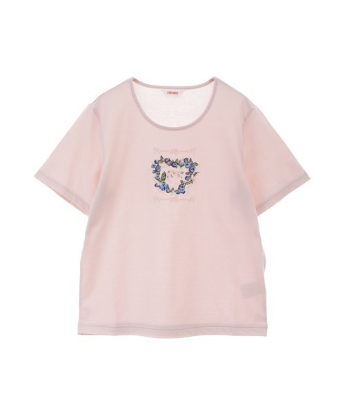 PINK HOUSE（ピンクハウス）の「ブルーベリー刺繍カットソー（Tシャツ