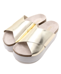 mystic | 太クロスサンダル(サンダル)