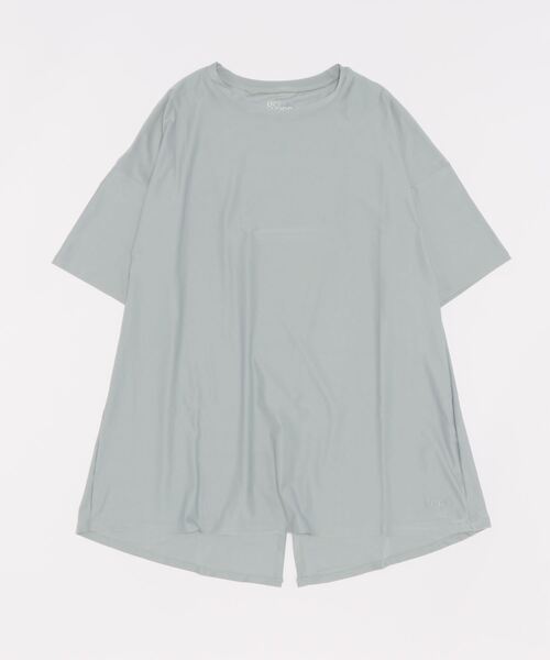 Ocean Pacific（オーシャンパシフィック）の「【OP:オーピー】レディース バックスリット半袖Tシャツ  ラッシュガード　プール　海　アウトドア（Tシャツ/カットソー・レディース・ホワイト/ブラック/ブラウン/サックスブルー・MEDIUM/LARGE/X-LARGE）」の7枚目の写真