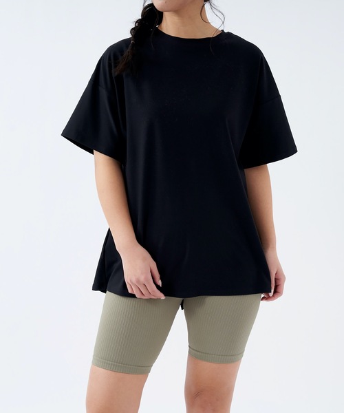 OP:オーピー】レディース バックスリット半袖Tシャツ ラッシュ