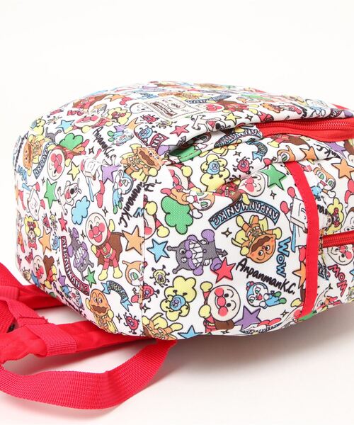 ANPANMAN KIDS COLLECTION（アンパンマンキッズコレクション）の「落書き総柄リュック【6L】（バックパック/リュック・キッズ・オフホワイト/ピンク・6）」の6枚目の写真