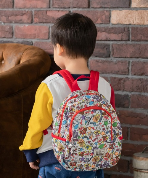 ANPANMAN KIDS COLLECTION（アンパンマンキッズコレクション）の「落書き総柄リュック【6L】（バックパック/リュック・キッズ・オフホワイト/ピンク・6）」の11枚目の写真