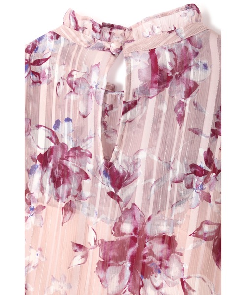 JILL STUART（ジルスチュアート）の「◆ ケリーミックスフラワーブラウス（シャツ/ブラウス・レディース・ブラック/パープル・MEDIUM/SMALL）」の19枚目の写真