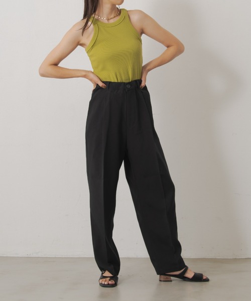 Shelly island（シェリーアイランド）の「アメリカンスリーブタンクトップ（タンクトップ・レディース・オレンジ/グリーン/ブラック・FREE）」の8枚目の写真