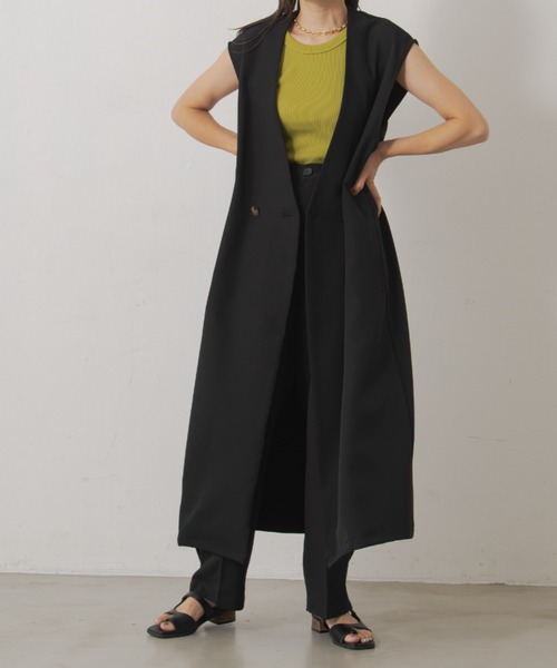 Shelly island（シェリーアイランド）の「アメリカンスリーブタンクトップ（タンクトップ・レディース・オレンジ/グリーン/ブラック・FREE）」の9枚目の写真