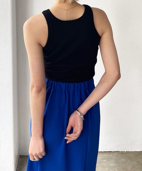 Shelly island（シェリーアイランド）の「アメリカンスリーブタンクトップ（タンクトップ・レディース・オレンジ/グリーン/ブラック・FREE）」の14枚目の写真