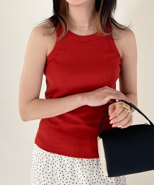 Shelly island（シェリーアイランド）の「アメリカンスリーブタンクトップ（タンクトップ・レディース・オレンジ/グリーン/ブラック・FREE）」の15枚目の写真