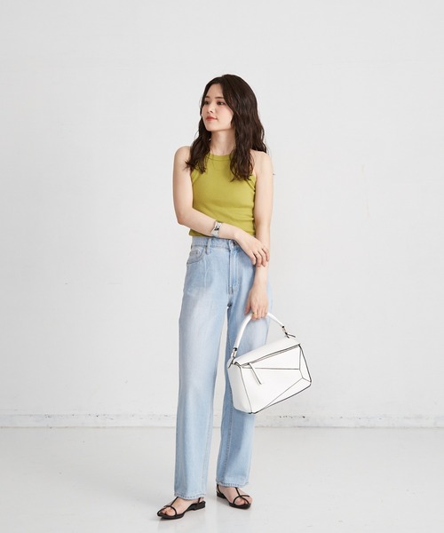 Shelly island（シェリーアイランド）の「アメリカンスリーブタンクトップ（タンクトップ・レディース・オレンジ/グリーン/ブラック・FREE）」の22枚目の写真