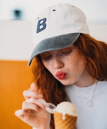 FREAK'S STORE | BIG BABY ICE CREAM×FREAK'S STORE/ビッグベイビーアイスクリーム 別注B刺繍キャップ(キャップ)