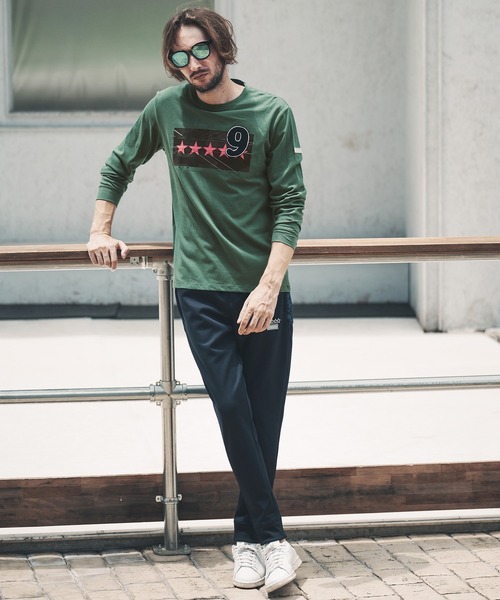 【セール】mlt3984-Emboss Hide BlackCamo LS TEE Tシャツ（Tシャツ/カットソー）｜qwerty（クワーティ）