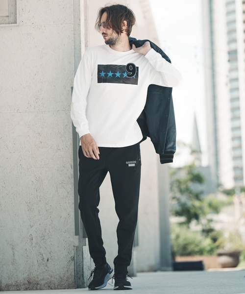 【セール】mlt3984-Emboss Hide BlackCamo LS TEE Tシャツ（Tシャツ/カットソー）｜qwerty（クワーティ）