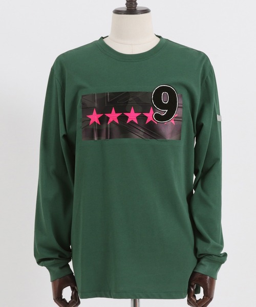 【セール】mlt3984-Emboss Hide BlackCamo LS TEE Tシャツ（Tシャツ/カットソー）｜qwerty（クワーティ）