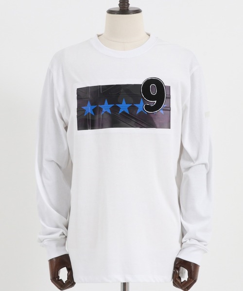 【セール】mlt3984-Emboss Hide BlackCamo LS TEE Tシャツ（Tシャツ/カットソー）｜qwerty（クワーティ）