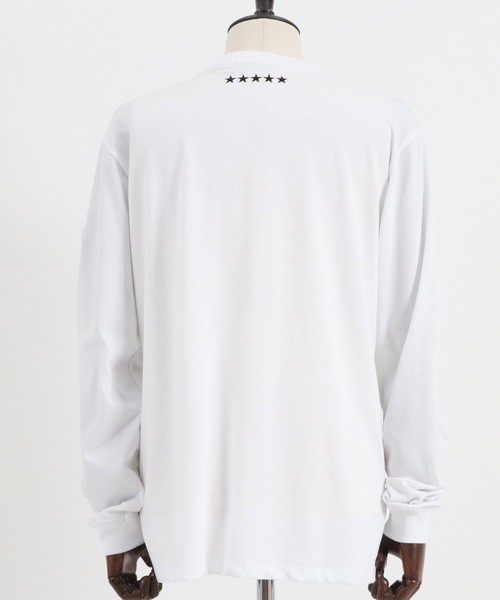 【セール】mlt3984-Emboss Hide BlackCamo LS TEE Tシャツ（Tシャツ/カットソー）｜qwerty（クワーティ）