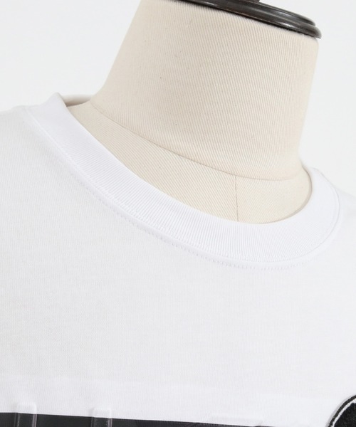 【セール】mlt3984-Emboss Hide BlackCamo LS TEE Tシャツ（Tシャツ/カットソー）｜qwerty（クワーティ）