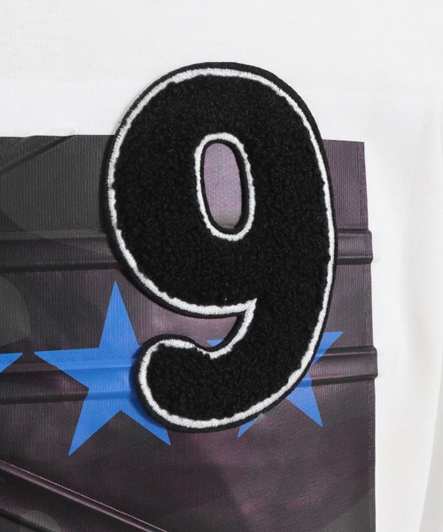 【セール】mlt3984-Emboss Hide BlackCamo LS TEE Tシャツ（Tシャツ/カットソー）｜qwerty（クワーティ）