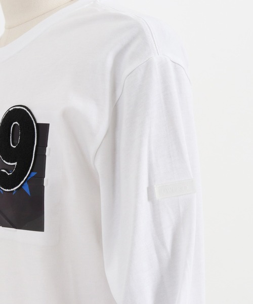 【セール】mlt3984-Emboss Hide BlackCamo LS TEE Tシャツ（Tシャツ/カットソー）｜qwerty（クワーティ）