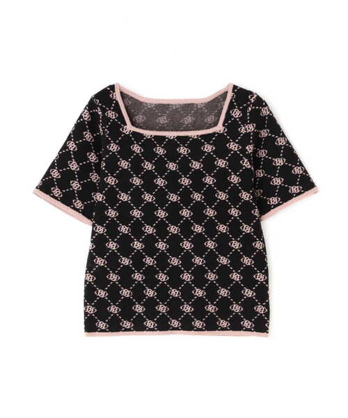 PROPORTION BODY DRESSING（プロポーションボディドレッシング）の「＜Ｅ＞ロゴジャガードニット / 1212275900（ニット/セーター・レディース・ホワイト系その他/ベージュ系その他/ブラック・FREE）」の14枚目の写真